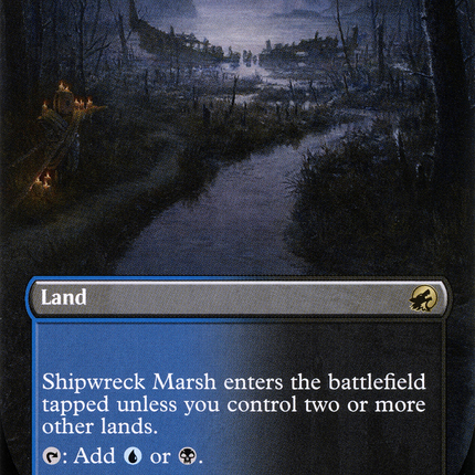 Shipwreck Marsh (Borderless) [Innistrad: Midnight Hunt]
