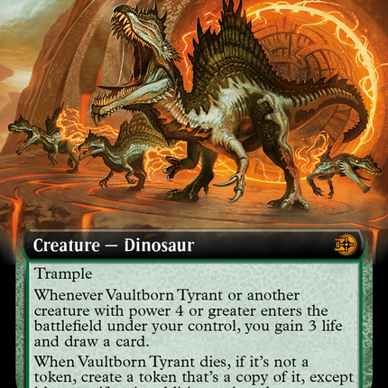 Vaultborn Tyrant (Extended Art) [The Big Score] Foil