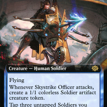 Skystrike Officer (Extended Art) [The Brothers' War]