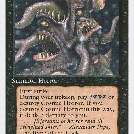 Cosmic Horror [Fourth Edition]