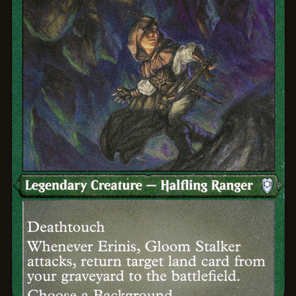 Erinis, Gloom Stalker [Commander Legends: Battle for Baldur's Gate] Etched Foil