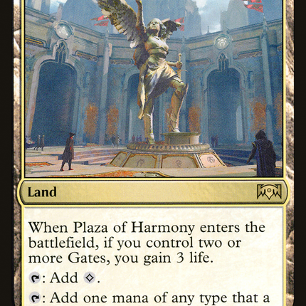 Plaza of Harmony [Ravnica Allegiance]