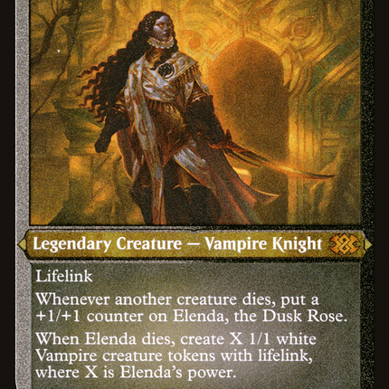 Elenda, the Dusk Rose [Double Masters 2022] Etched Foil