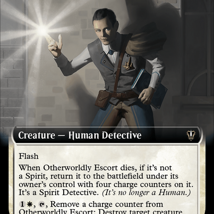 Otherworldly Escort (Extended Art) [Murders at Karlov Manor Commander]