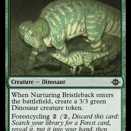 Nurturing Bristleback [The Lost Caverns of Ixalan]