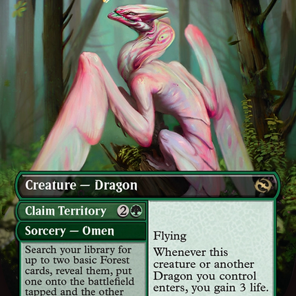 Bloomvine Regent (Borderless) [Tarkir: Dragonstorm] Foil