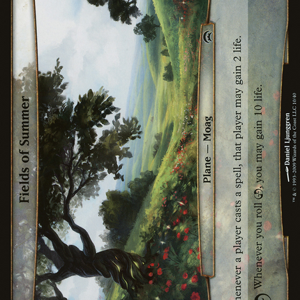 Fields of Summer [Planechase Planes]