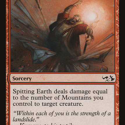 Spitting Earth [Duel Decks: Elves vs. Goblins]