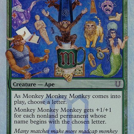 Monkey Monkey Monkey [Unhinged] Foil