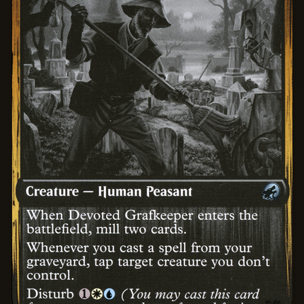 Devoted Grafkeeper // Departed Soulkeeper [Innistrad: Double Feature]