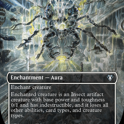 Darksteel Mutation (Borderless) [Commander Masters]