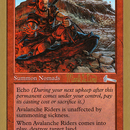Avalanche Riders [World Championship Decks 1999]