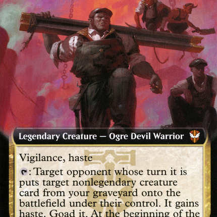 The Beamtown Bullies (Extended Art) [New Capenna Commander]