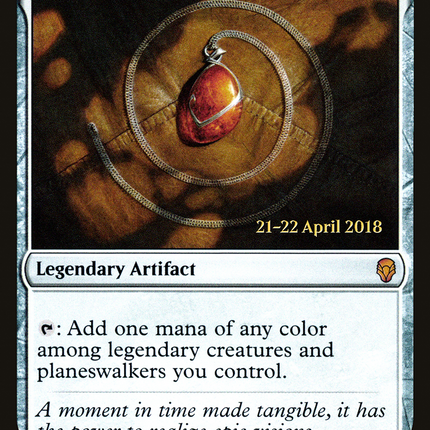 Mox Amber [Dominaria Promos] Prerelease Foil