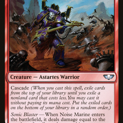 Noise Marine [Warhammer 40,000 Commander]