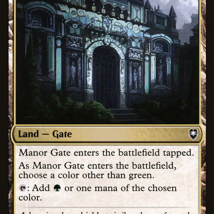 Manor Gate [The List Reprints]