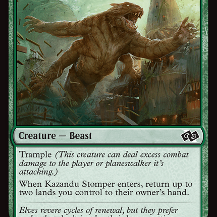 Kazandu Stomper [Foundations Jumpstart] Foil