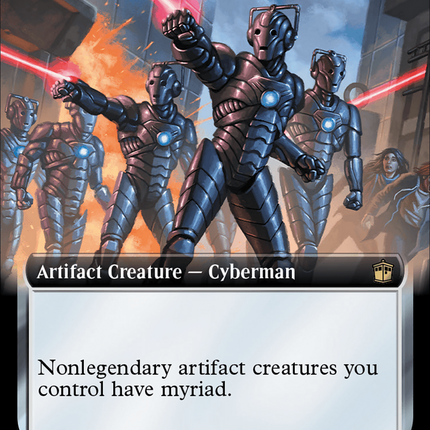 Cybermen Squadron (Extended Art) [Doctor Who] Surge Foil