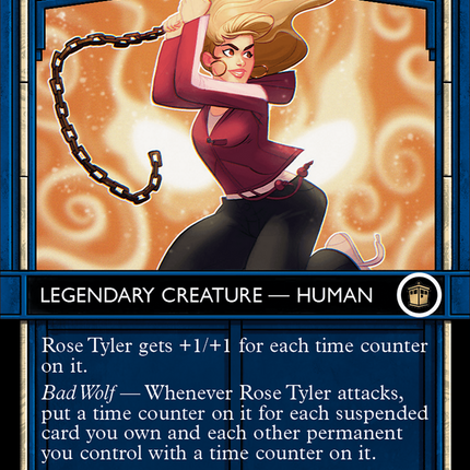 Rose Tyler (Showcase) (Borderless) [Doctor Who] Surge Foil