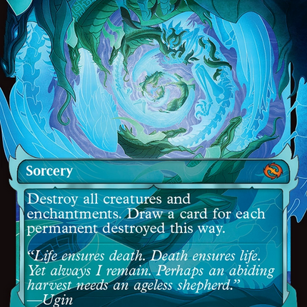 Death Begets Life (Showcase) [Tarkir: Dragonstorm] Foil