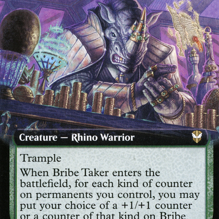 Bribe Taker (Extended Art) [New Capenna Commander]