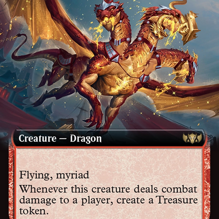Goldlust Triad (Extended Art) [Commander: Tarkir: Dragonstorm]
