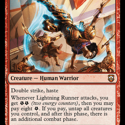 Lightning Runner [Modern Horizons 3 Commander] Foil