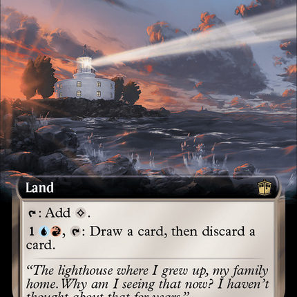 Desolate Lighthouse (Extended Art) [Doctor Who] Surge Foil