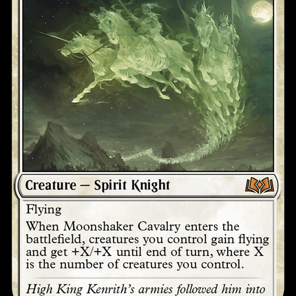Moonshaker Cavalry [Wilds of Eldraine]