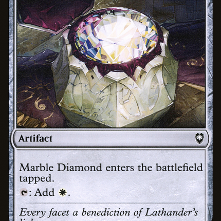 Marble Diamond [Commander Legends: Battle for Baldur's Gate]