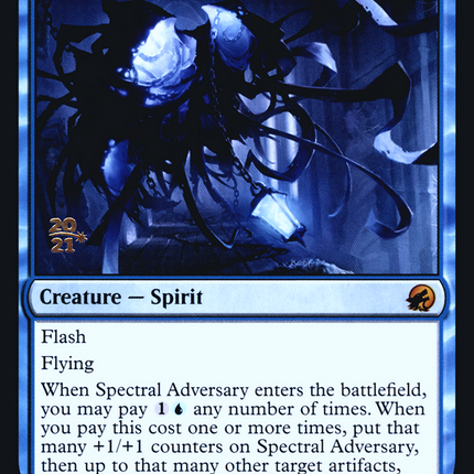 Spectral Adversary [Innistrad: Midnight Hunt Promos] Prerelease Foil