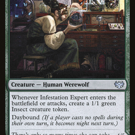 Infestation Expert // Infested Werewolf [Innistrad: Crimson Vow]