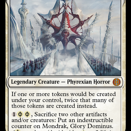 Mondrak, Glory Dominus [Phyrexia: All Will Be One Promos]