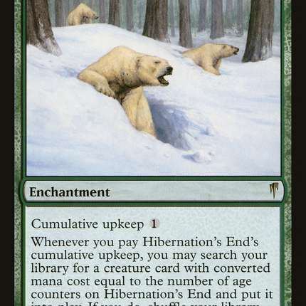 Hibernation's End [Coldsnap]