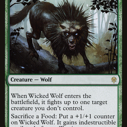Wicked Wolf [Throne of Eldraine]