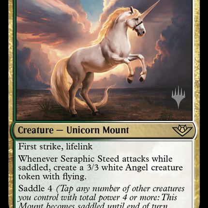 Seraphic Steed [Outlaws of Thunder Junction Promos]