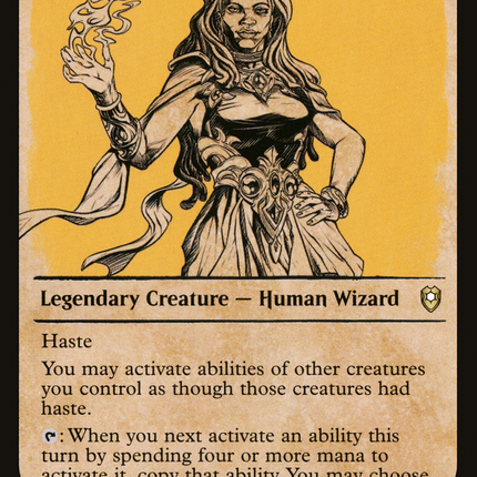 Dynaheir, Invoker Adept (Showcase) [Commander Legends: Battle for Baldur's Gate]