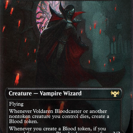 Voldaren Bloodcaster // Bloodbat Summoner (Borderless) [Innistrad: Crimson Vow]