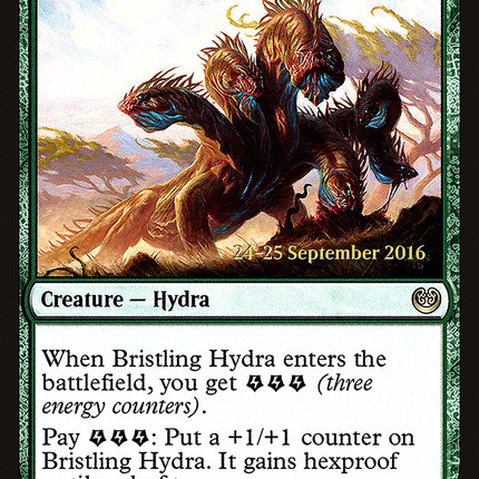 Bristling Hydra [Kaladesh Promos] Prerelease Foil