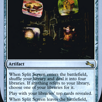 Split Screen [The List (Unfinity Foil Edition)] Foil