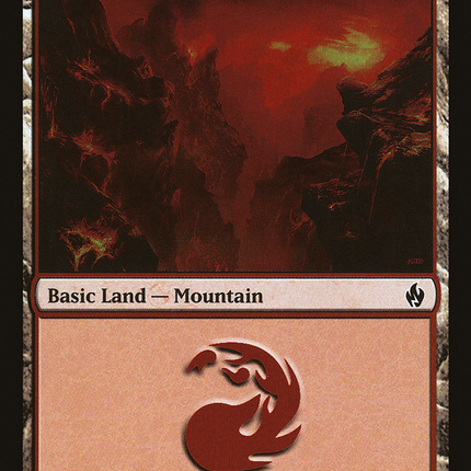 Mountain (032) [Premium Deck Series: Fire and Lightning] Foil