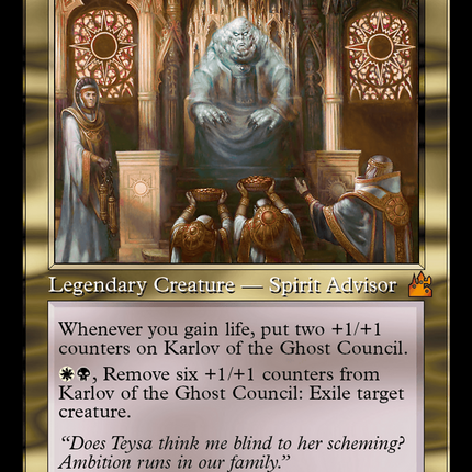 Karlov of the Ghost Council (Retro) [Ravnica Remastered]