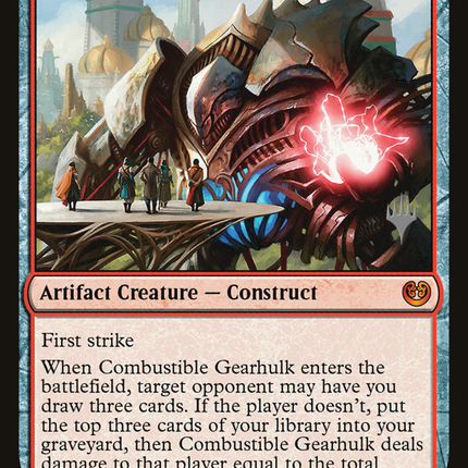 Combustible Gearhulk [Kaladesh Promos]