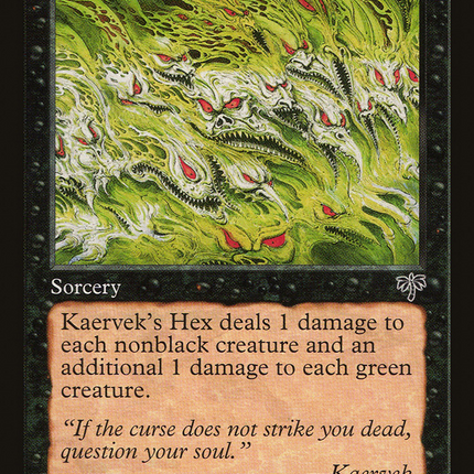 Kaervek's Hex [Mirage]