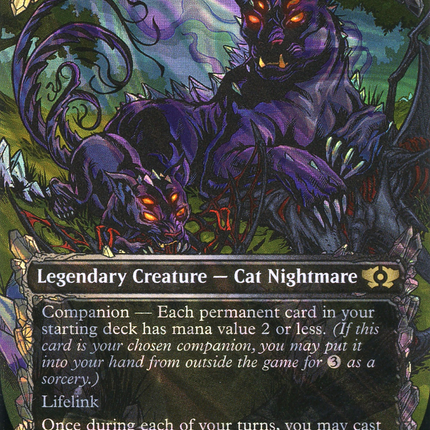 Lurrus of the Dream-Den (Showcase) (Borderless) [Multiverse Legends] Halo Foil
