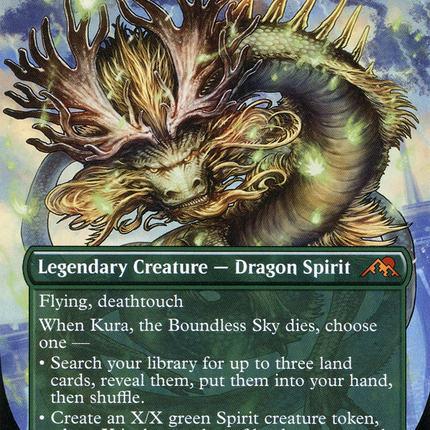 Kura, the Boundless Sky (Borderless) [Kamigawa: Neon Dynasty]