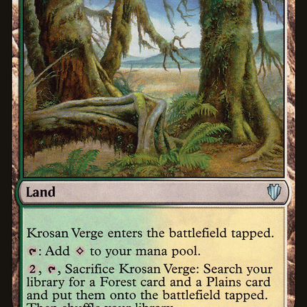 Krosan Verge [Commander 2017]