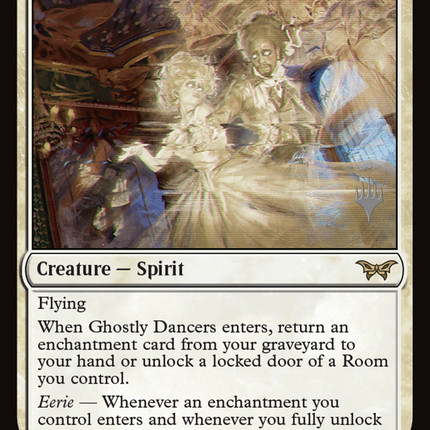 Ghostly Dancers [Duskmourn: House of Horror Promos] Foil