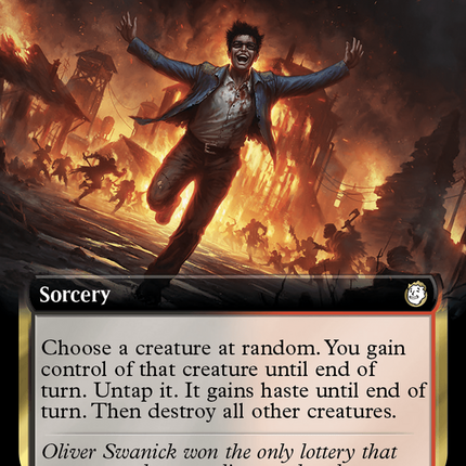 The Nipton Lottery (Extended Art) [Fallout] Surge Foil
