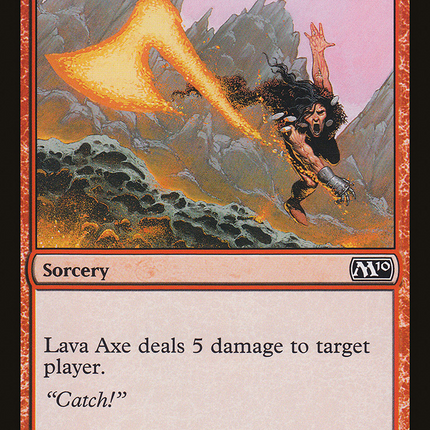 Lava Axe [Magic 2010]